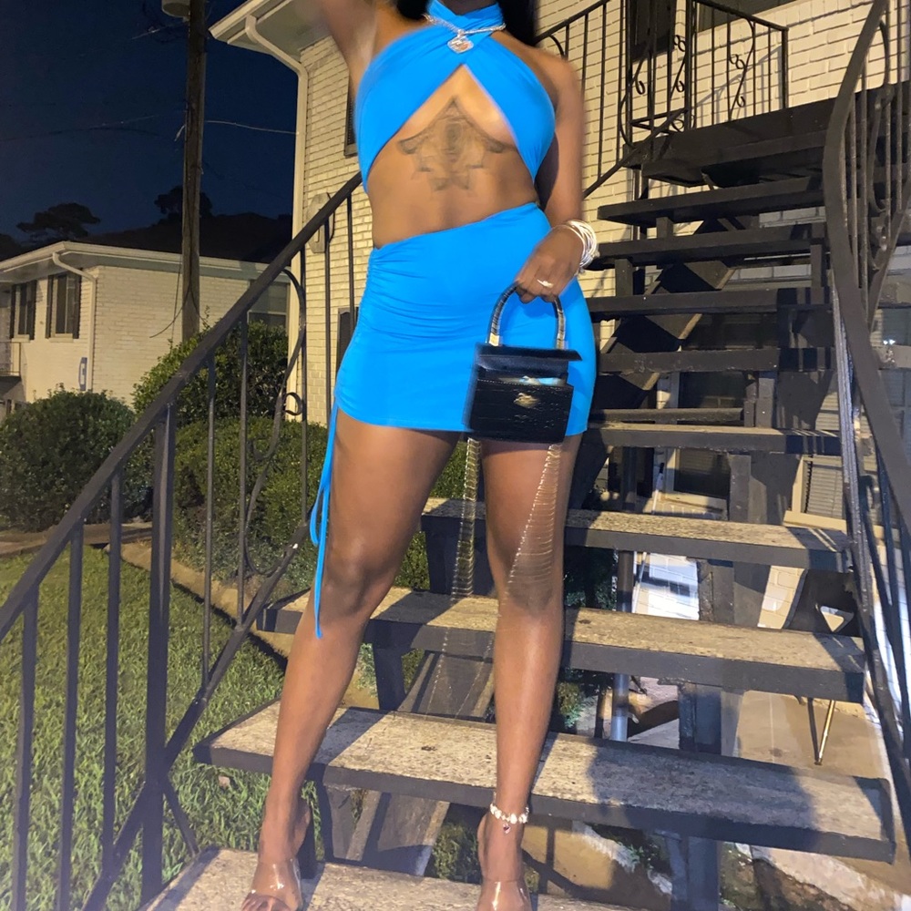 One piece skirt set